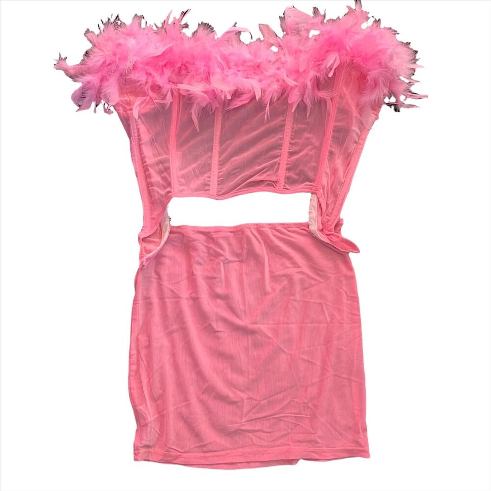 Slash Neck Women’s Spaghetti Straps Mini Dress